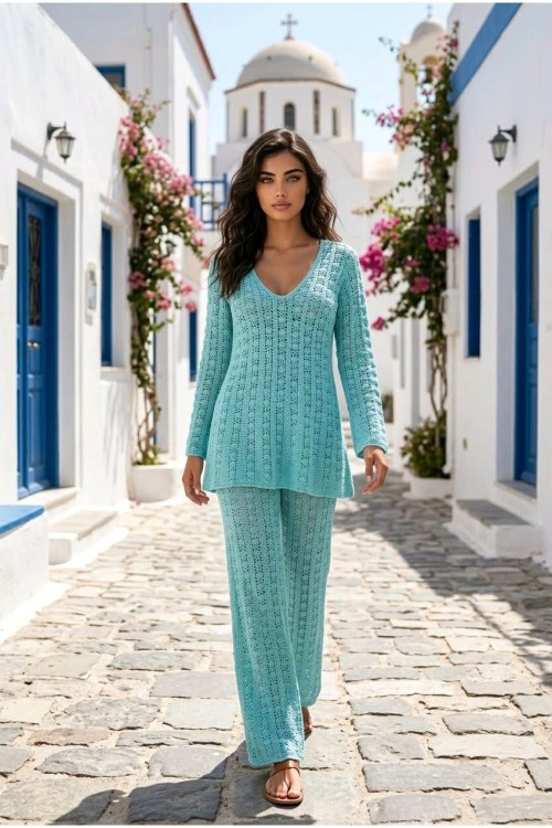 Sommer Tunika, handmade, 100% Baumwolle Sommer Tunika, handmade, 100% Baumwolle